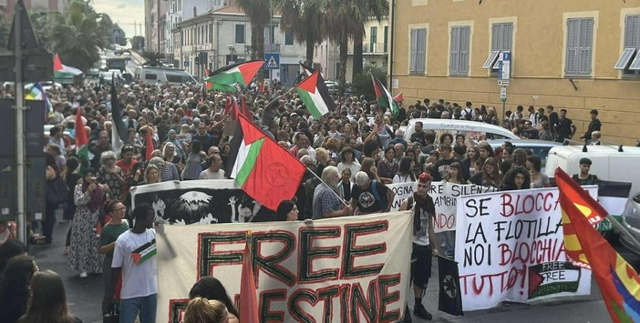 Scioperi e cortei anche a Imperia per Flotilla