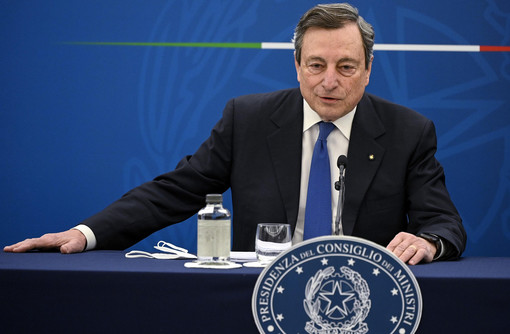 Caro bollette: Draghi a Genova annuncia un intervento del Governo &quot;Non dimentichiamo le difficoltà di famiglie e imprese&quot;
