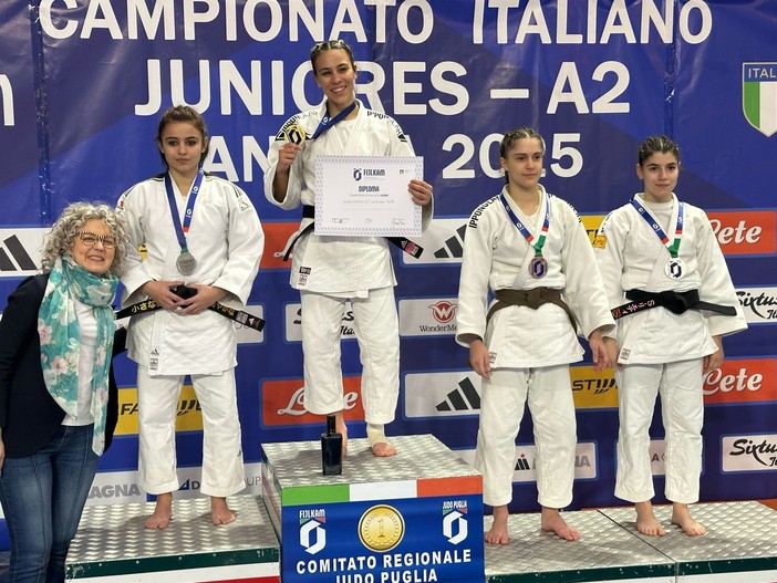 Judo, Martina Giordano dell’OK Club trionfa ai Campionati Italiani Juniores Judo, Martina Giordano dell’OK Club trionfa ai Campionati Italiani Juniores