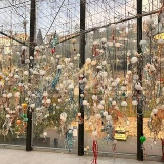 Installazione di Bertrand Cazenave al Museo Navale di Imperia