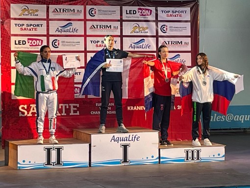 Melissa Gastaldi, vicempionessa europea di Savate a Kranevo in Bulgaria