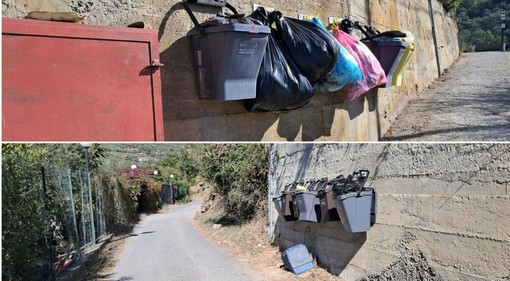 Rifiuti, proteste nell'entroterra portorino: “Servizio sempre più precario”. A Montegrazie mastelli non ritirati da domenica Rifiuti, proteste nell'entroterra portorino: “Servizio sempre più precario”. A Montegrazie mastelli non ritirati da domenica