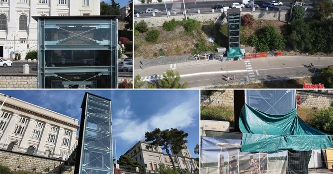 PREVIEW. Imperia, nuovo ascensore: attesa per il via libera alla messa in esercizio (Video)