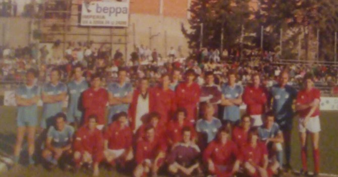 Quando Nicola Pietrangeli giocò al "Nino Ciccione" di Imperia Quando Nicola Pietrangeli giocò al "Nino Ciccione" di Imperia