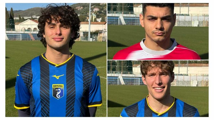 Imperia calcio, altri tre colpi sul mercato: Curtosi, Gandolfo e Biancheri rinforzano i nerazzurri
