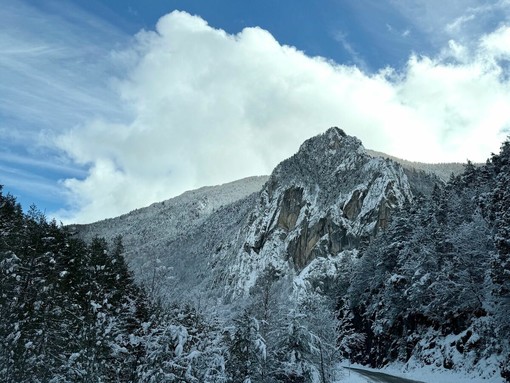ARPAL. Previsti temporali e nevicate a bassa quota sull'Imperiese