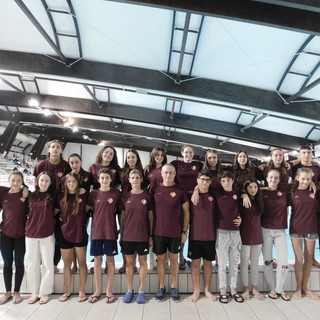 Raffica di medaglie conquistate dalla formazione di nuoto della Rari Nantes Imperia