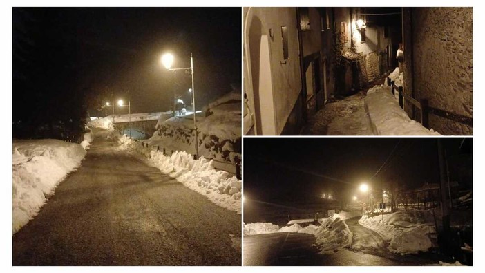 Neve a Upega, cartoline da favola dal paese che piace agli imperiesi Neve a Upega, cartoline da favola dal paese che piace agli imperiesi