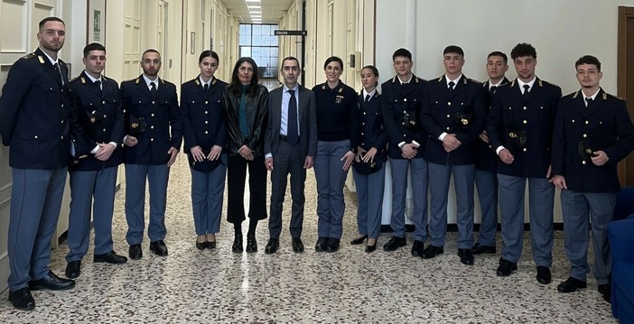 Dieci nuovi agenti in servizio alla Questura di Imperia