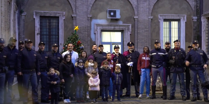 Il video della Polizia di Stato come messaggio di augurio e di speranza a tutti i cittadini per il nuovo anno