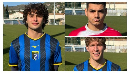 Imperia calcio, altri tre colpi sul mercato: Curtosi, Gandolfo e Biancheri rinforzano i nerazzurri