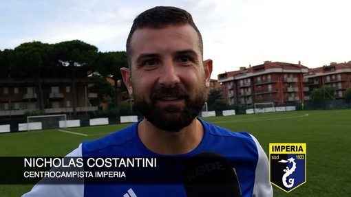 Calcio, Imperia. Le pennellate di Costantini stendono la Cairese: "Tra le due punizioni scelgo la prima. Mister Buttu fuori categoria" (video) Calcio, Imperia. Le pennellate di Costantini stendono la Cairese: "Tra le due punizioni scelgo la prima. Mister Buttu fuori categoria" (video)