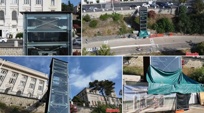 PREVIEW. Imperia, nuovo ascensore: attesa per il via libera alla messa in esercizio (Video)