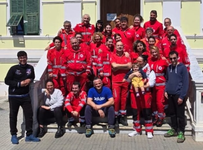 Diano Marina, la Croce Rossa accoglie 16 nuovi volontari del soccorso
