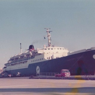 28 MAGGIO 1980. Via al nuovo servizio di traghetti tra Imperia e Sardegna: &quot;Ogni domenica due navi trasporteranno 620 passeggeri e 250 autovetture&quot;