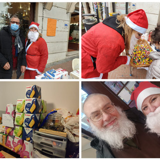 Imperia, Natale solidale a Porto Maurizio: l'impegno di Alice e Giuseppe per chi ha bisogno (foto)
