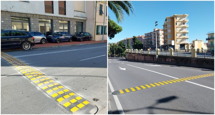 Imperia, nuovi dossi in città per una maggiore sicurezza Imperia, nuovi dossi in città per una maggiore sicurezza