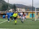 Oneglia e Imperiese entrano in campo per sfidarsi nel derby, non accadrà più (Foto Flammia)