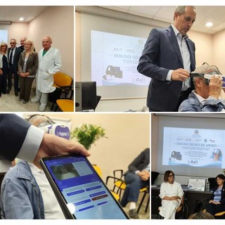 Donato all’Ospedale di Imperia il sistema di ipnosi digitale HypnoVR