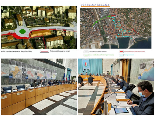 Progetto Oneglia pedonale Progetto Oneglia pedonale