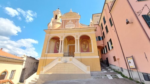 Completato l’intervento di risanamento conservativo della facciata dell'oratorio di San Pietro al Parasio di Imperia
