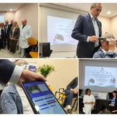 Donato all’Ospedale di Imperia il sistema di ipnosi digitale HypnoVR