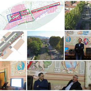 Piste ciclabili e nuovi spazi all'aperto, Diano Marina cambia volto, ecco il nuovo progetto sull'ex sedime, Za "Città estremamente vivibile" (foto e video)