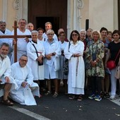Ferragosto, pellegrinaggio a piedi da Porto Maurizio al Santuario di Piani