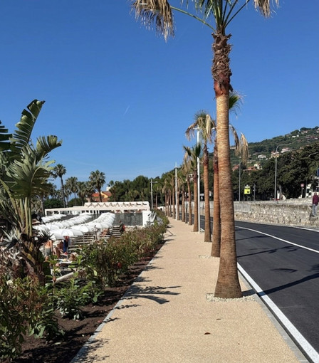 Imperia, lavori completati al Prino: riapre la passeggiata a mare di via Lamboglia