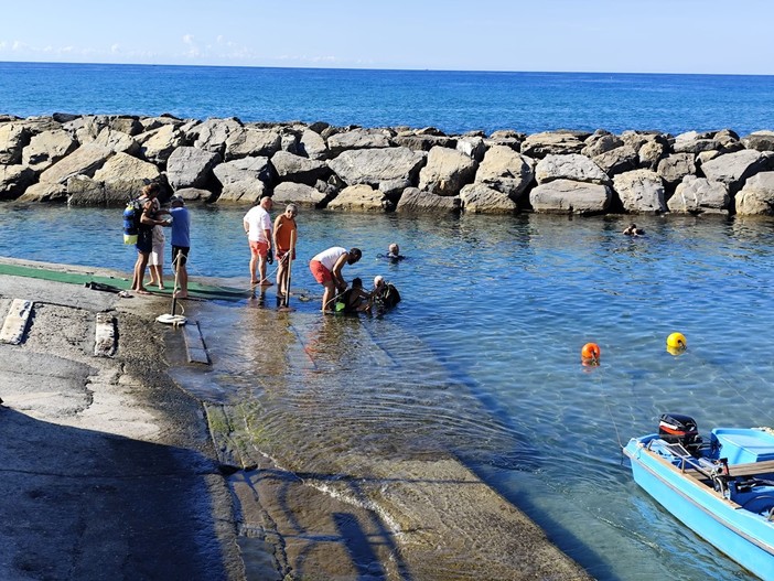 Alla Foce battesimo subacqueo per i giovani amanti dei fondali