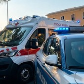 Imperia, schiaffi alla compagna mentre sono in auto: intervengono polizia e Croce Rossa