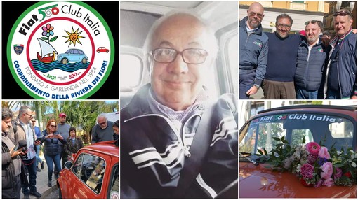 A Sanremo l'invasione delle Fiat 500: il 30 aprile raduno e l'omaggio a Franco Giordano A Sanremo l'invasione delle Fiat 500: il 30 aprile raduno e l'omaggio a Franco Giordano