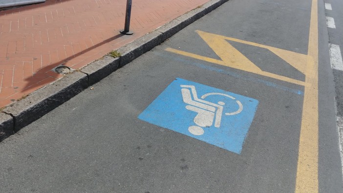 Imperia: blitz della Giraffa a Rotelle in Comune per le barriere architettoniche all'Inps (Video) Imperia: blitz della Giraffa a Rotelle in Comune per le barriere architettoniche all'Inps (Video)