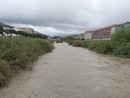 L'Impero ingrossato e il porto di Oneglia invaso dai detriti per il maltempo (video)