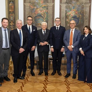 75° anniversario di Federcasa, Antonio Parolini incontra il Presidente della Repubblica Sergio Mattarella