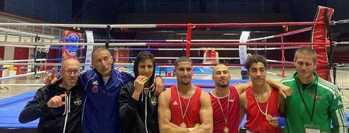Fighting Boxe Imperia, poker di vittorie: tre esordi e un test per Mehdi Gueribi al 105 Stadium di Genova