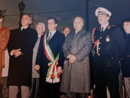 A destra il comandante Piero Di Meo A destra il comandante Piero Di Meo
