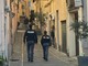 Polizia in via dell'Ospedale Polizia in via dell'Ospedale