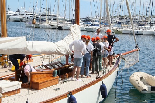 Vele d'epoca Imperia, la tappa di Sognando Itaca con l'AIL