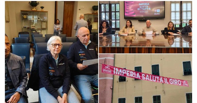 Giro d’Italia a Imperia, presentata la tappa del 21 maggio: eventi e città in festa per il passaggio della corsa rosa