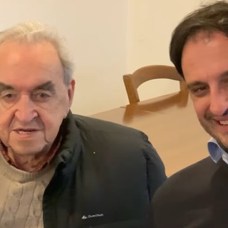 Addio a Bruno Pizzul: l'ex calciatore dell'Imperia Merzek lo omaggia sui social con una singolare telecronaca a due voci
