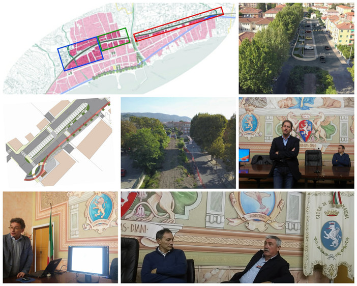 Piste ciclabili e nuovi spazi all'aperto, Diano Marina cambia volto, ecco il nuovo progetto sull'ex sedime, Za "Città estremamente vivibile" (foto e video) Piste ciclabili e nuovi spazi all'aperto, Diano Marina cambia volto, ecco il nuovo progetto sull'ex sedime, Za "Città estremamente vivibile" (foto e video)