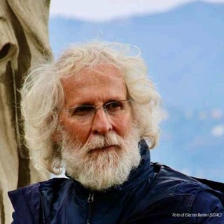 Pino Petruzzelli nella Chiesa SS Annunziata di Imperia