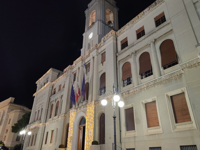 Inaugurazione del tradizionale Presepe a Palazzo Civico di Imperia Inaugurazione del tradizionale Presepe a Palazzo Civico di Imperia