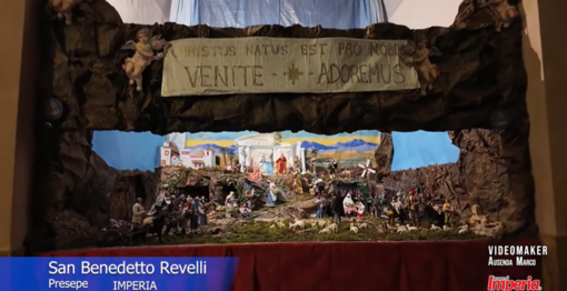 Prosegue il viaggio de La Voce nei presepi imperiesi: in San Benedetto Revelli sono due le Natività (Video)