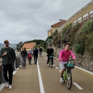 Viaggio nel nuovo tratto di pista ciclabile Andora–Diano Marina (Video)