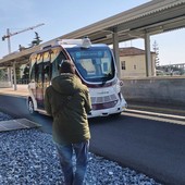 Navette "autonome" a Imperia, al via la sperimentazione sulla ciclabile (Video) Navette "autonome" a Imperia, al via la sperimentazione sulla ciclabile (Video)