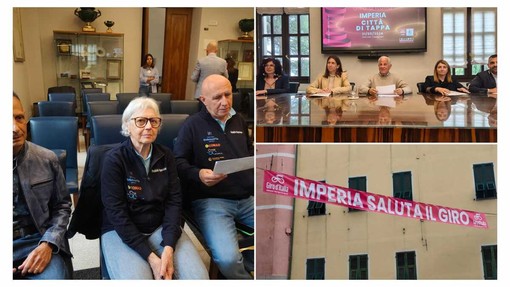 Giro d’Italia a Imperia, presentata la tappa del 21 maggio: eventi e città in festa per il passaggio della corsa rosa