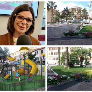 Imperia, nuova vita per piazza Roma: trasformata in un giardino botanico