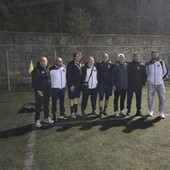 Foto di gruppo di tecnici e dirigenti Foto di gruppo di tecnici e dirigenti